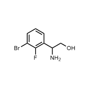 2-Amino-2-(3-bromo-2-fluorophenyl)ethan-1-ol|CS-1210972