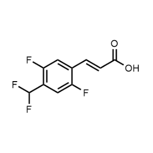3-(4-(Difluoromethyl)-2,5-difluorophenyl)acrylic acid|CS-1211008