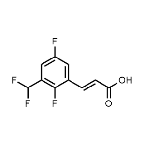 3-(3-(Difluoromethyl)-2,5-difluorophenyl)acrylic acid|CS-1211010