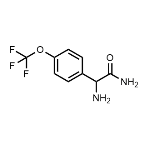 2-Amino-2-(4-(trifluoromethoxy)phenyl)acetamide|CS-1211054