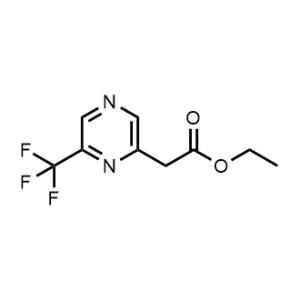 Ethyl 2-(6-(trifluoromethyl)pyrazin-2-yl)acetate|CS-1211062