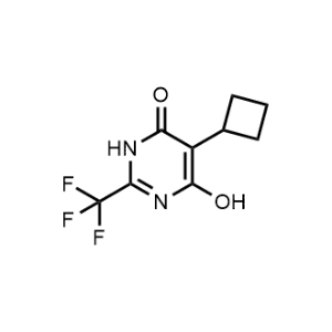 5-Cyclobutyl-6-hydroxy-2-(trifluoromethyl)pyrimidin-4(3H)-one|CS-1211086