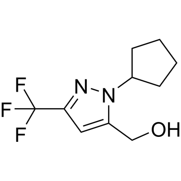 (1-Cyclopentyl-3-(trifluoromethyl)-1H-pyrazol-5-yl)methanol|CS-1211144