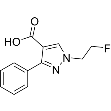 1-(2-Fluoroethyl)-3-phenyl-1H-pyrazole-4-carboxylic acid|CS-1211162
