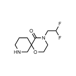 4-(2,2-Difluoroethyl)-1-oxa-4,8-diazaspiro[5.5]undecan-5-one|CS-1211194