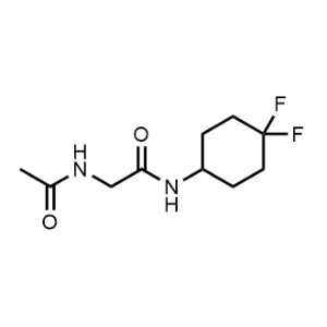 2-Acetamido-N-(4,4-difluorocyclohexyl)acetamide|CS-1211195