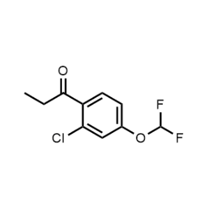 1-(2-Chloro-4-(difluoromethoxy)phenyl)propan-1-one|CS-1211250