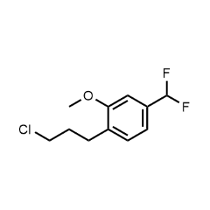 1-(3-Chloropropyl)-4-(difluoromethyl)-2-methoxybenzene|CS-1211261