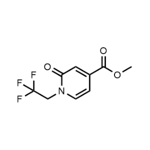 Methyl 2-oxo-1-(2,2,2-trifluoroethyl)-1,2-dihydropyridine-4-carboxylate|CS-1211318