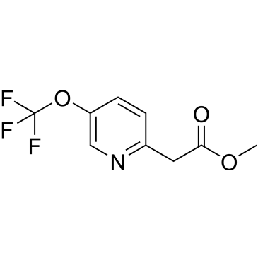 Methyl 2-(5-(trifluoromethoxy)pyridin-2-yl)acetate|CS-1211363