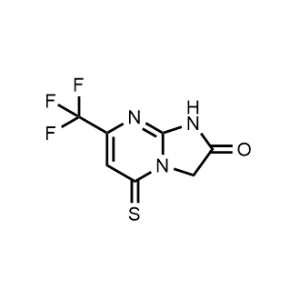 5-Thioxo-7-(trifluoromethyl)-1,5-dihydroimidazo[1,2-a]pyrimidin-2(3H)-one|CS-1211385