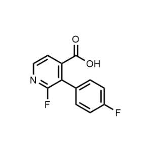 2-Fluoro-3-(4-fluorophenyl)isonicotinic acid|CS-1211393