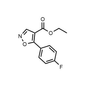 Ethyl 5-(4-fluorophenyl)isoxazole-4-carboxylate|CS-1211421