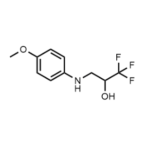 1,1,1-Trifluoro-3-((4-methoxyphenyl)amino)propan-2-ol|CS-1211450