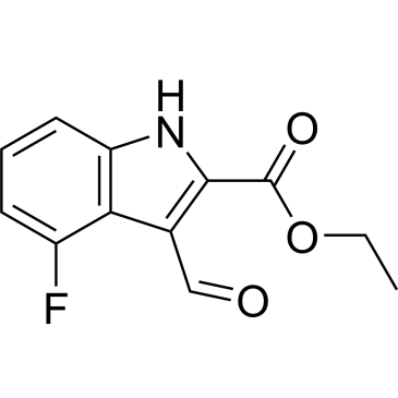Ethyl 4-fluoro-3-formyl-1H-indole-2-carboxylate|CS-1211464