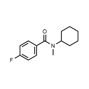 N-Cyclohexyl-4-fluoro-N-methylbenzamide|CS-1211560
