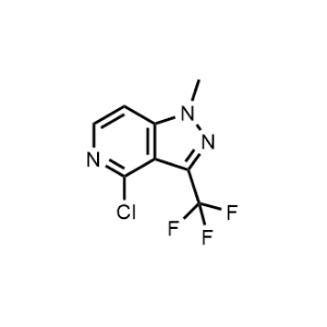 4-Chloro-1-methyl-3-(trifluoromethyl)-1H-pyrazolo[4,3-c]pyridine|CS-1211575