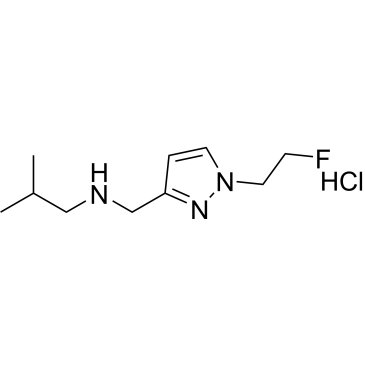 N-((1-(2-Fluoroethyl)-1H-pyrazol-3-yl)methyl)-2-methylpropan-1-amine hydrochloride|CS-1211662