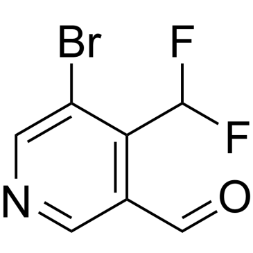 5-Bromo-4-(difluoromethyl)nicotinaldehyde|CS-1211668