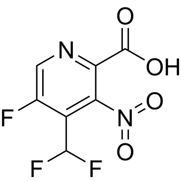 4-(Difluoromethyl)-5-fluoro-3-nitropicolinic acid|CS-1211701
