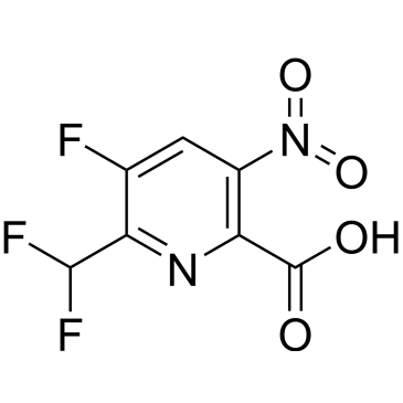 6-(Difluoromethyl)-5-fluoro-3-nitropicolinic acid|CS-1211703