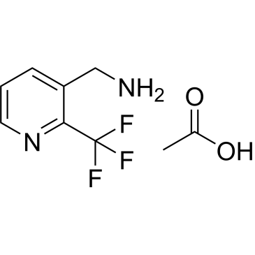 (2-(Trifluoromethyl)pyridin-3-yl)methanamine acetate|CS-1211797