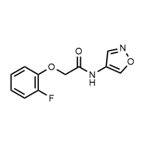 2-(2-Fluorophenoxy)-N-(isoxazol-4-yl)acetamide|CS-1211807