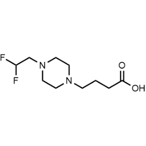 4-(4-(2,2-Difluoroethyl)piperazin-1-yl)butanoic acid|CS-1211882