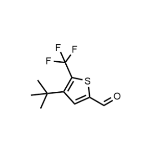 4-(Tert-butyl)-5-(trifluoromethyl)thiophene-2-carbaldehyde|CS-1211884