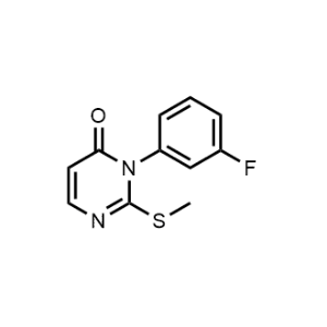 3-(3-Fluorophenyl)-2-(methylthio)pyrimidin-4(3H)-one|CS-1211894