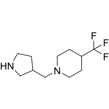 1-(Pyrrolidin-3-ylmethyl)-4-(trifluoromethyl)piperidine|CS-1211900