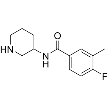 4-Fluoro-3-methyl-N-(piperidin-3-yl)benzamide|CS-1211912