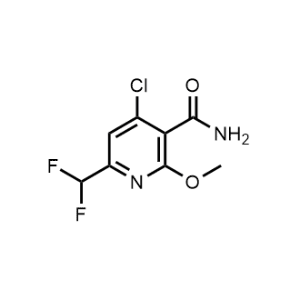 4-Chloro-6-(difluoromethyl)-2-methoxynicotinamide|CS-1211998