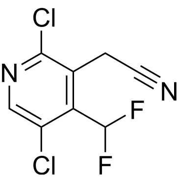 2-(2,5-Dichloro-4-(difluoromethyl)pyridin-3-yl)acetonitrile|CS-1212063