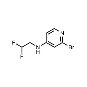 2-Bromo-N-(2,2-difluoroethyl)pyridin-4-amine|CS-1212078