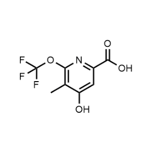 4-Hydroxy-5-methyl-6-(trifluoromethoxy)picolinic acid|CS-1212144