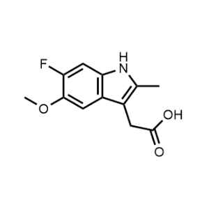 2-(6-Fluoro-5-methoxy-2-methyl-1H-indol-3-yl)acetic acid|CS-1212237