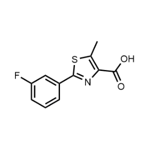 2-(3-Fluorophenyl)-5-methylthiazole-4-carboxylic acid|CS-1212318