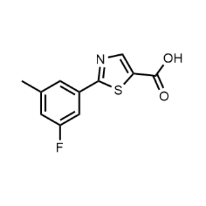 2-(3-Fluoro-5-methylphenyl)thiazole-5-carboxylic acid|CS-1212320