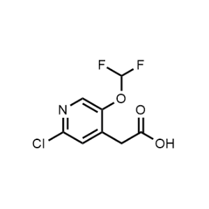 2-(2-Chloro-5-(difluoromethoxy)pyridin-4-yl)acetic acid|CS-1212379