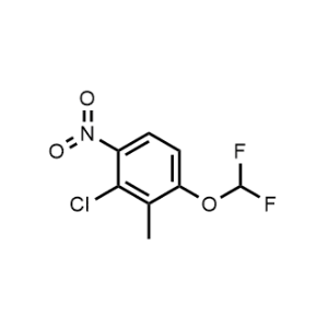 2-Chloro-4-(difluoromethoxy)-3-methyl-1-nitrobenzene|CS-1212433