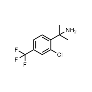 2-(2-Chloro-4-(trifluoromethyl)phenyl)propan-2-amine|CS-1212489