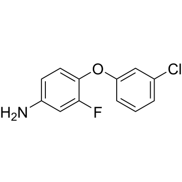 4-(3-Chlorophenoxy)-3-fluoroaniline|CS-1212506
