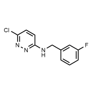 6-Chloro-N-(3-fluorobenzyl)pyridazin-3-amine|CS-1212516
