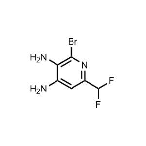 2-Bromo-6-(difluoromethyl)pyridine-3,4-diamine|CS-1212609