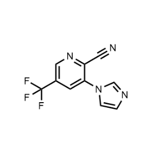 3-(1H-Imidazol-1-yl)-5-(trifluoromethyl)picolinonitrile|CS-1212711