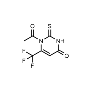 1-Acetyl-2-thioxo-6-(trifluoromethyl)-2,3-dihydropyrimidin-4(1H)-one|CS-1212717