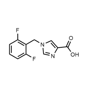 1-(2,6-Difluorobenzyl)-1H-imidazole-4-carboxylic acid|CS-1212719