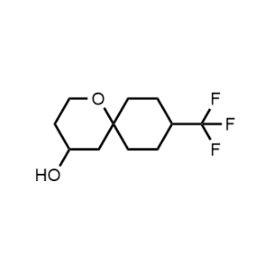 9-(Trifluoromethyl)-1-oxaspiro[5.5]undecan-4-ol|CS-1212836