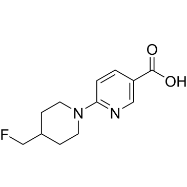 6-(4-(Fluoromethyl)piperidin-1-yl)nicotinic acid|CS-1212844